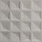 Ekena Millwork 19 5/8in. W x 19 5/8in. H Tristan EnduraWall Decorative 3D Wall Panel Covers 2.67 Sq. Ft. WP20X20TNGLN - alternate 4